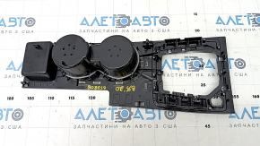 Trim suporturi de pahare consola centrala VW Passat 20-22 gri, zgarieturi