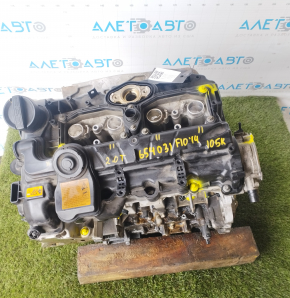 Motor BMW 5 F10 12-16 N20B20A, 105k, compresie 11-11-11-11, capac umplere ulei rupt