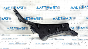 Husa stalp spate stanga jos Audi A3 8V 15-20 4d, 5d, neagra, fara airbag, zgarieturi