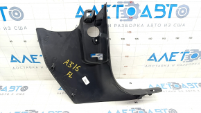 Decorație stâlp stânga jos față Audi A3 8V 15-20 4d, 5d, negru, zgârieturi