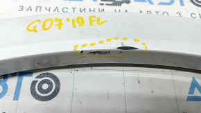 Накладка арки крыла передняя левая BMW X7 G07 19-22 белый, тычки, потерто