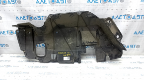 Защита заднего бампера левая Lexus RX350 RX450h 10-15 нет фрагмента