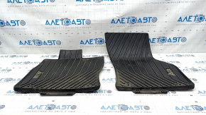 Set covorase interior Audi A3 8V 15-20 cauciuc, negru