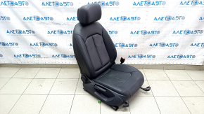 Пассажирское сидение Audi A3 8V 15-20 4d, 5d, без airbag, подогрев, механическое, кожа, черное, потерта кожа, под химчистку