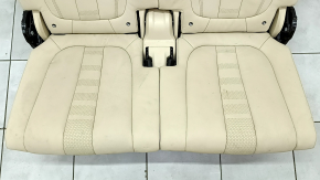 Задний ряд сидений 3 ряд BMW X7 G07 19-22 электрический, подогрев, кожа, Canberra-beige, Komfort, повреждение водой, нерабочая электрика, под химчистку