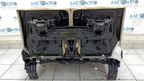 Задний ряд сидений 3 ряд BMW X7 G07 19-22 электрический, подогрев, кожа, Canberra-beige, Komfort, повреждение водой, нерабочая электрика, под химчистку
