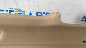 Обшивка потолка BMW X7 G07 19-22 под панораму и дефлектора обдува 3 ряда, Canberra-beige,заломы, ржавый каркас, под химчистку, повреждение водой