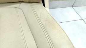 Scaun șofer BMW X7 G07 19-22 fără airbag, electric, încălzit, memorie, piele, Canberra-bej, Confort, float, electric nefuncțional, rupt, curățat uscat, fără tracțiune