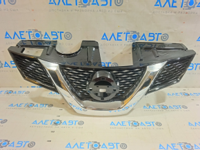 Grila radiatorului Nissan Rogue 14-16 cu cameră și emblemă nouă OEM originală