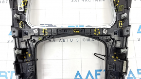 Decorație consola centrală BMW X7 G07 19- Fineline Stripe, elemente de fixare sparte, coroziune, zgârieturi, necesită curățare