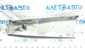 Capac stâlp central, centură superioară, dreapta Mercedes W167 GLE 350 450 20-23 gri, pentru curățare