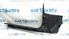 Capac prag interior dreapta fata Audi A4 B9 17- negru