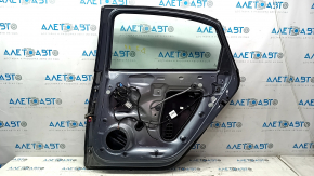 Дверь в сборе задняя правая VW Passat b7 12-15 USA графит LD7X тычка, царапины