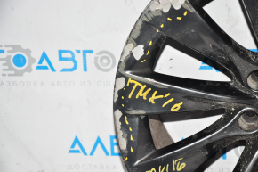 Диск колесный R20 20x9.5 ET40 Tesla Model X 16-21 графит, бордюрка, полезла краска