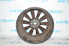 Диск колесный R20 20x9.5 ET40 Tesla Model X 16-21 графит, бордюрка, полезла краска