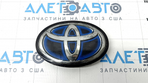 Эмблема переднего бампера Toyota Rav4 19- hybrid под радар, трещина