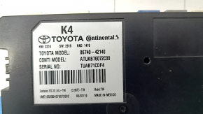 Modul de comandă emițător-receptor de comunicații pentru telefon Toyota Rav4 19-