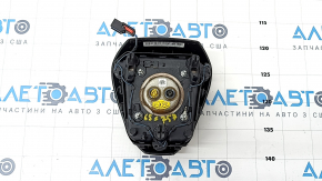 Подушка безопасности airbag в руль водительская Ford Fusion mk5 17-20 черная, царапины