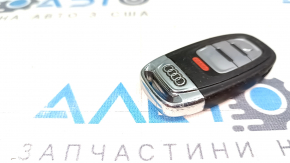 Ключ Audi Q5 8R 09-17 тип2, smart, 4 кнопки, царапины, потерт хром