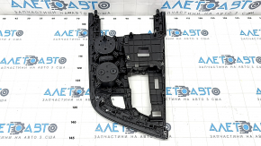 Decorație pentru consola centrală Audi Q7 16 - negru lucios, lustruit