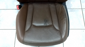 Scaunul soferului Audi Q7 16 - fara airbag, piele maro, incalzire, ventilatie, electric, piele crapata, pentru curatare