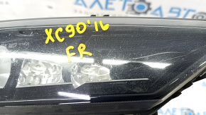 Противотуманная фара птф правая Volvo XC90 16-25 LED, песок
