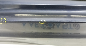 Порог правый Volvo XC90 16-26 с уплотнителем, синий, примят, царапины, надломано крепление
