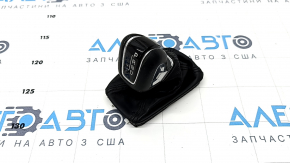 Buton viteză Volvo XC90 16-22 piele neagră, crom, uzat