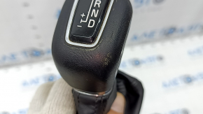 Buton viteză Volvo XC90 16-22 piele neagră, crom, uzat