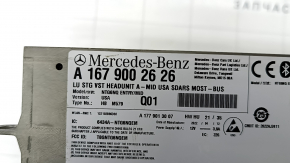 Головное устройство Mercedes W167 GLE 350 450 20-23 SSD с кодом разблокировки