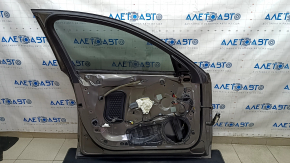 Дверь в сборе передняя лев Audi A6 C7 12-18 keyless, графит LY1P, тычки