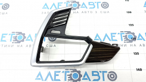 Decorat panou fata stanga BMW X5 G05 19-23 efect lemn Alu Mesheffect