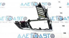 Decorat panou fata stanga BMW X5 G05 19-23 efect lemn Alu Mesheffect