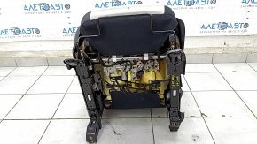 Пассажирское сидение Subaru Forester 19-21 SK без airbag, механич, черное с серым, ржавое снизу, окислены фишки, под химчистку