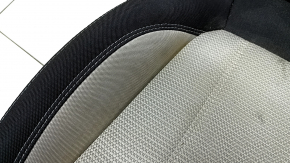 Пассажирское сидение Subaru Forester 19-21 SK без airbag, механич, черное с серым, ржавое снизу, окислены фишки, под химчистку
