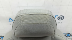 Пассажирское сидение Subaru Forester 19-21 SK без airbag, механич, черное с серым, ржавое снизу, окислены фишки, под химчистку