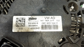 Generator Audi A6 C7 16-18 3.0T 180 Amp, Valeo