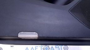 Cartelă de ornamente uși față stânga Mazda 6 13-15 Sport negru cu inserție din piele neagră, cotieră piele neagră, zgârieturi, zgârieturi, cotieră pentru tapițerie