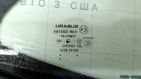 Форточка глухое стекло задняя правая Subaru Forester 19-24 SK