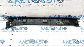 Накладка порога передняя левая Subaru Forester 19-24 SK черная, потерта