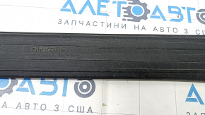 Накладка порога передняя левая Subaru Forester 19-24 SK черная, потерта