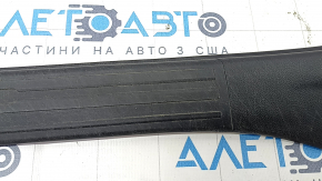 Накладка порога передняя левая Subaru Forester 19-24 SK черная, потерта