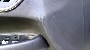 Garnitură uși față stânga Cadillac ATS 13 - negru cu inserție din piele neagră, cotieră din piele neagră, structură gri, BOSE, memorie scaun, zgârieturi, zgârieturi, zgârieturi, zgârieturi, câine