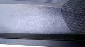 Garnitură uși față stânga Cadillac ATS 13 - negru cu inserție din piele neagră, cotieră din piele neagră, structură gri, BOSE, memorie scaun, zgârieturi, zgârieturi, zgârieturi, zgârieturi, câine