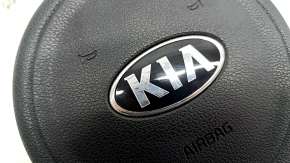 Подушка безопасности airbag в руль водительская Kia Niro 17-21 черная, коррозия