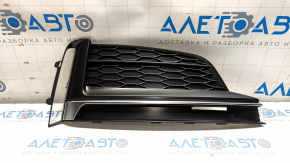 Grila bara fata dreapta Audi A5 F5 17-19 cromat premium prestige