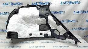 Ornamentar arc drept Kia Niro 17-18 HEV, PHEV negru, sub perdea, zgârieturi