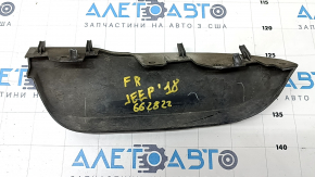 Inserție bara față sub ornament, dreapta Jeep Grand Cherokee WK2 14-21 structură, zgârieturi, zgâriate