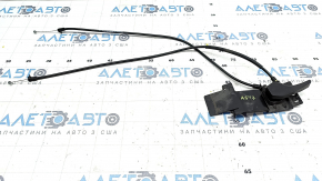 Ручка открытия замка капота подкапотная Audi A5 F5 17- с тросиками, надлом