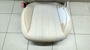 Scaun sofer Mercedes W213 E 17-23 cu airbag, electric, incalzit, memorie, piele, bej, piele uzata, pentru curatare